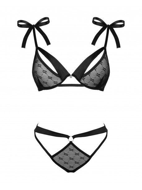 Obsessivia Ensemble 2 pcs - Noir- Obsessive – Image 3