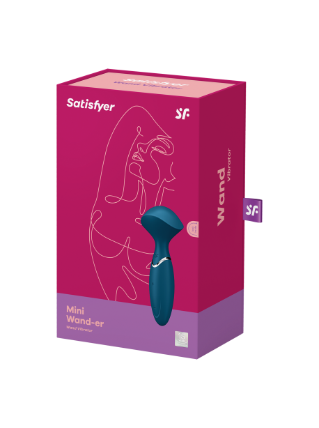 Mini Wander et Vibromasseur- Satisfyer - Bleu