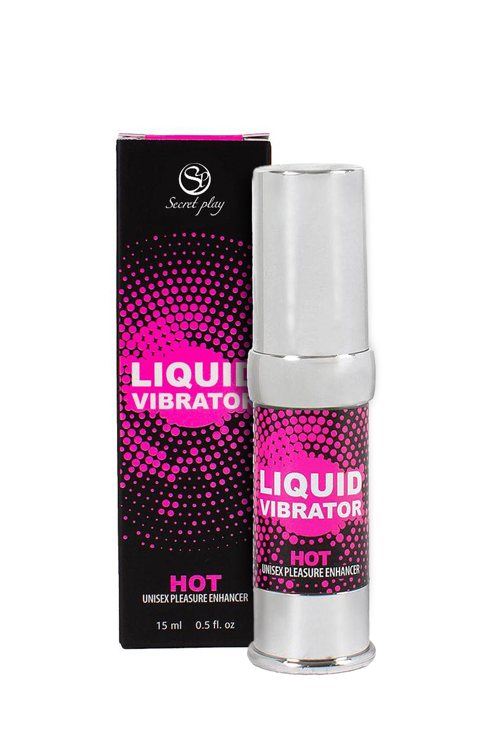 Gel Vibrator Hot -Stimulation Chaude-15ml