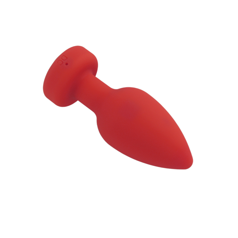 Plug Anal Vibrant Shaky Télécommandé-Rouge- Coeur Ardent – Image 4