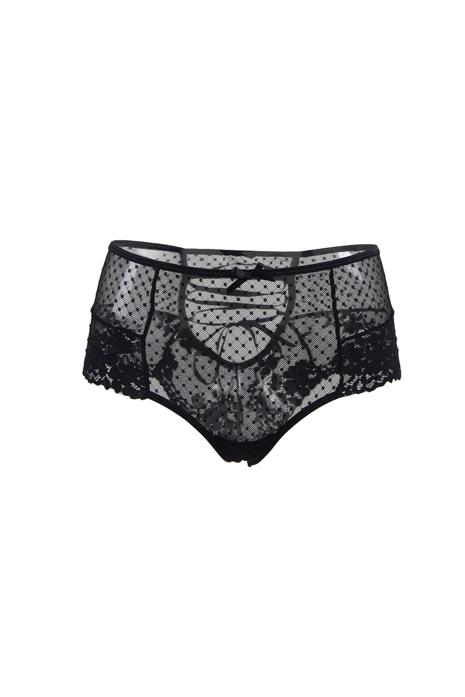 Panty Taille haute-Noir-Paris hollywood – Image 4