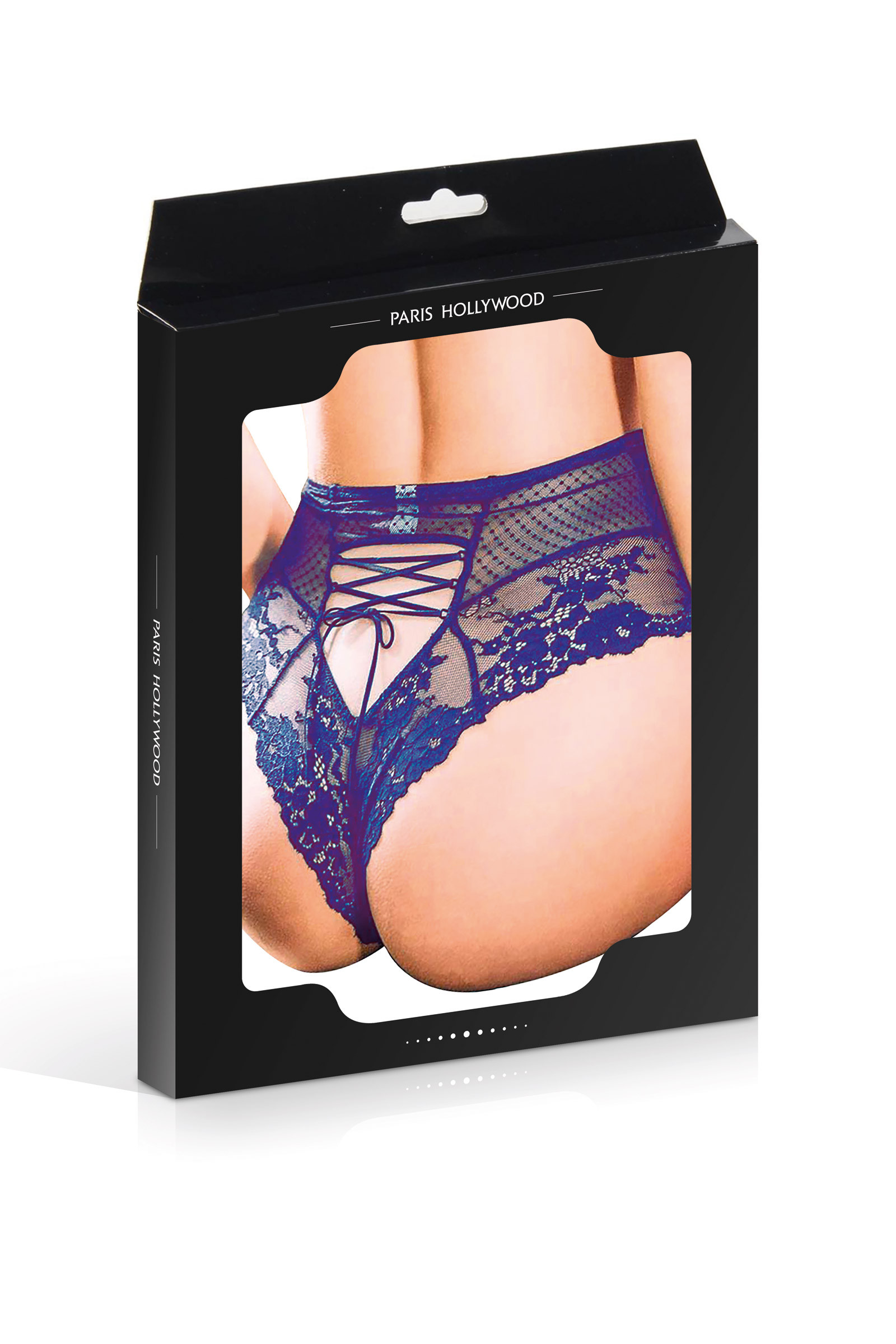 Panty Taille haute -Bleu-Paris Hollywood – Image 3