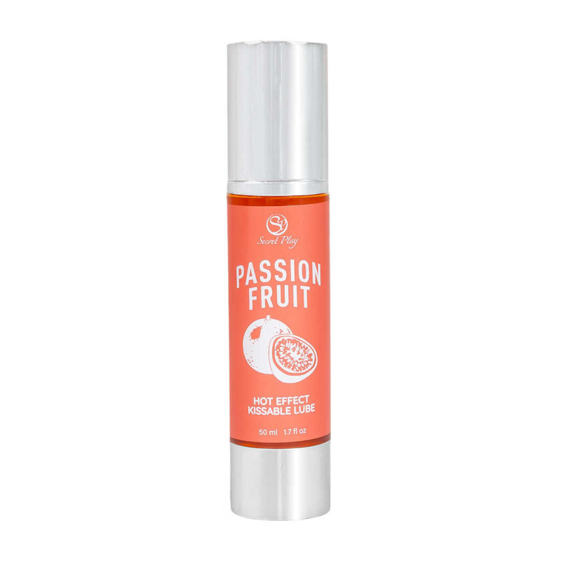 Lubrifiant 2 en 1 effet chaud fruit de la passion-Secret Play-50ml