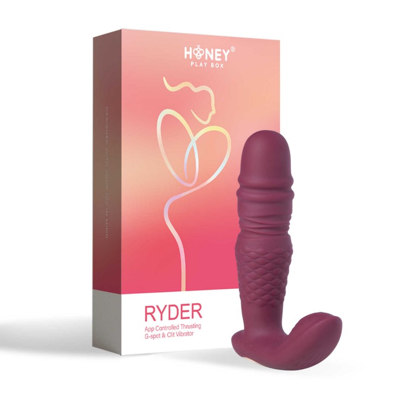 Ryder - Vibromasseur et va et vient double stimulation -Honeyplaybox